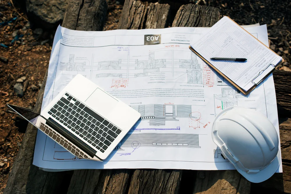 Construction and civil engineering project planning