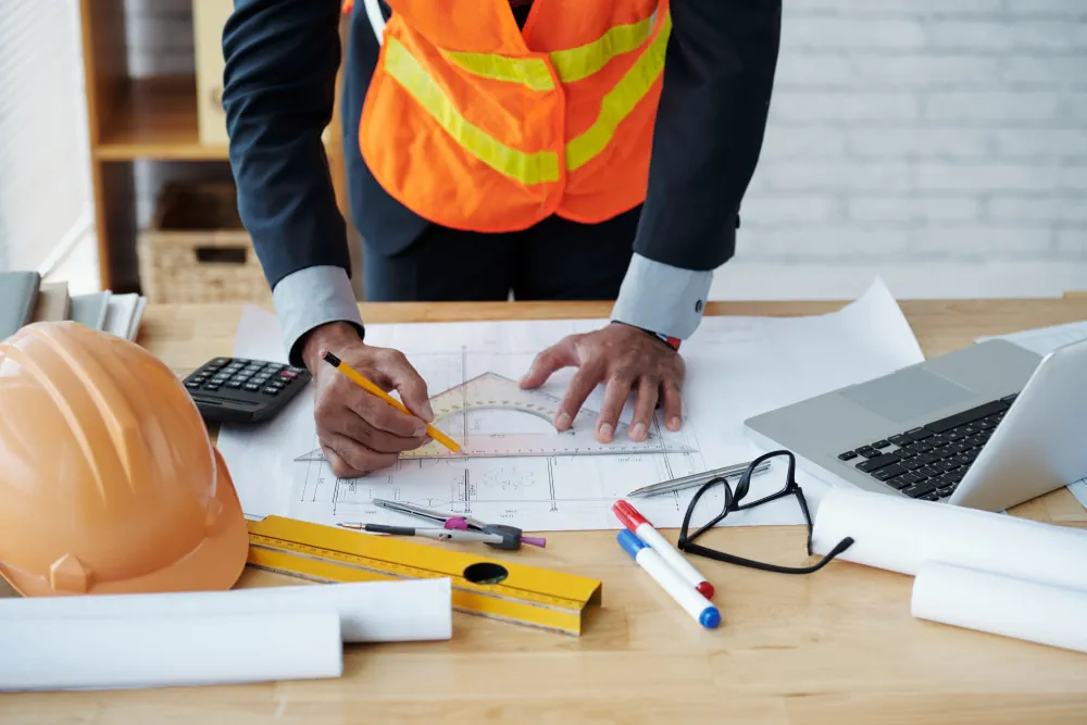 Construction drawings and project planning
