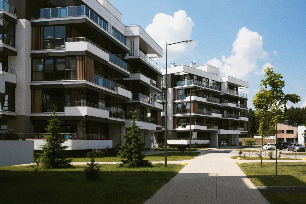 Residential property development illustrating building opportunities